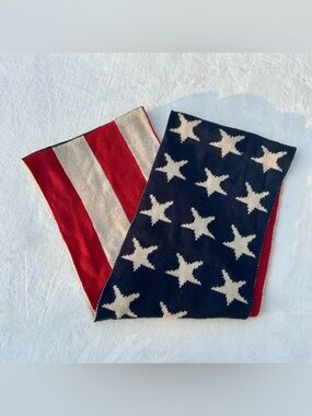 Modena Scarf American  flag USA Infinity